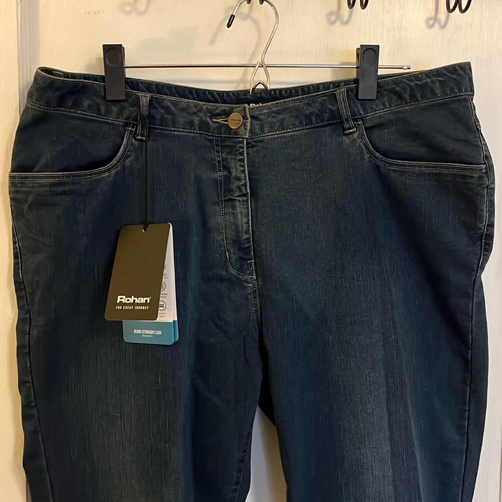 NWT Rohan Straight Leg Travel Jeans (Women’s 16R)